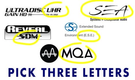 Audiophile Marketing: Pick Three Letters